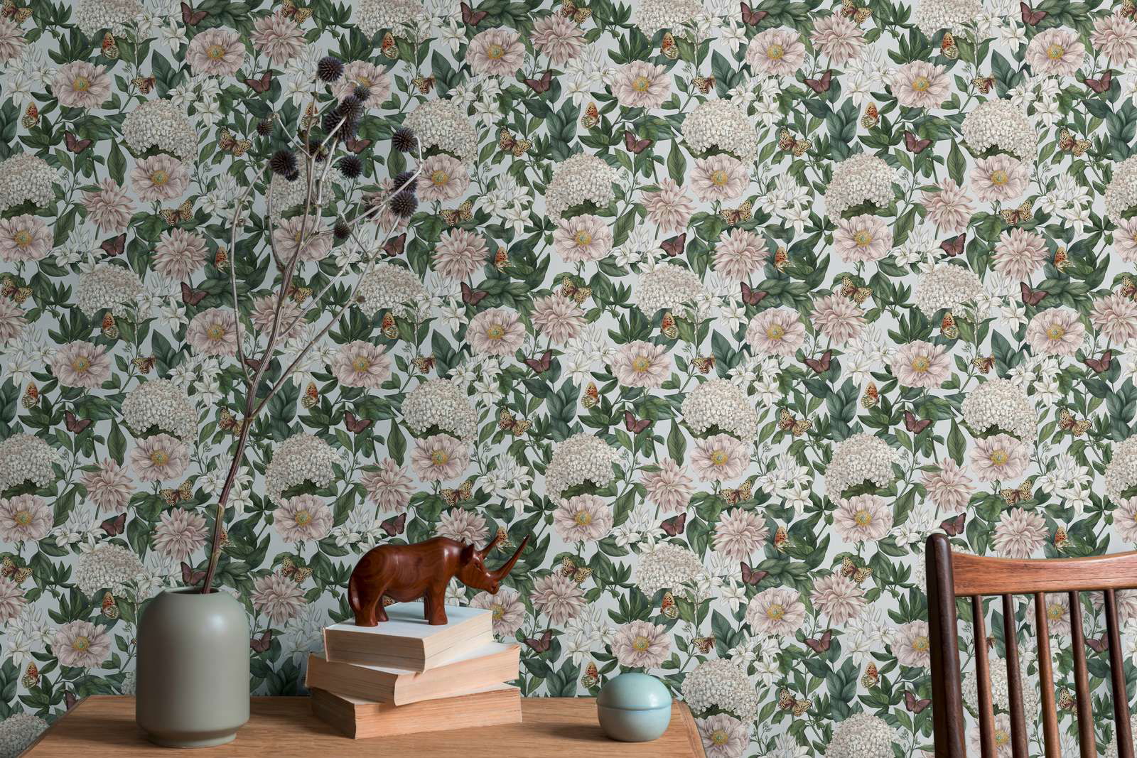 livingwalls Behang Drawn into Nature