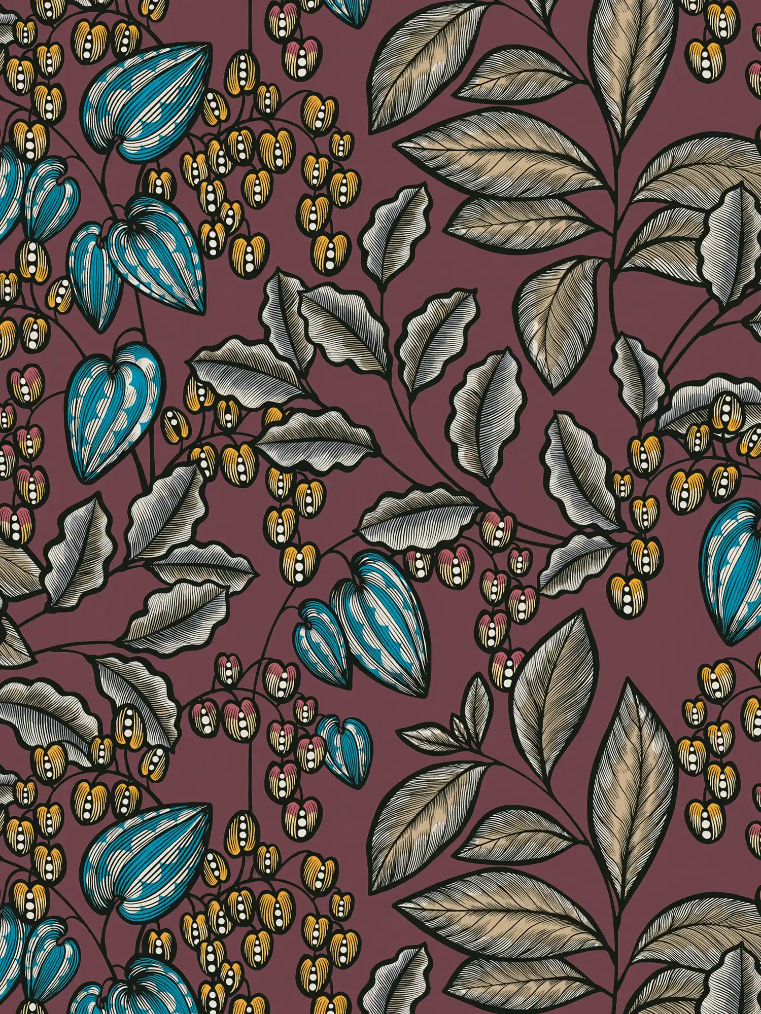 Architects Paper Wallpaper Floral Impression