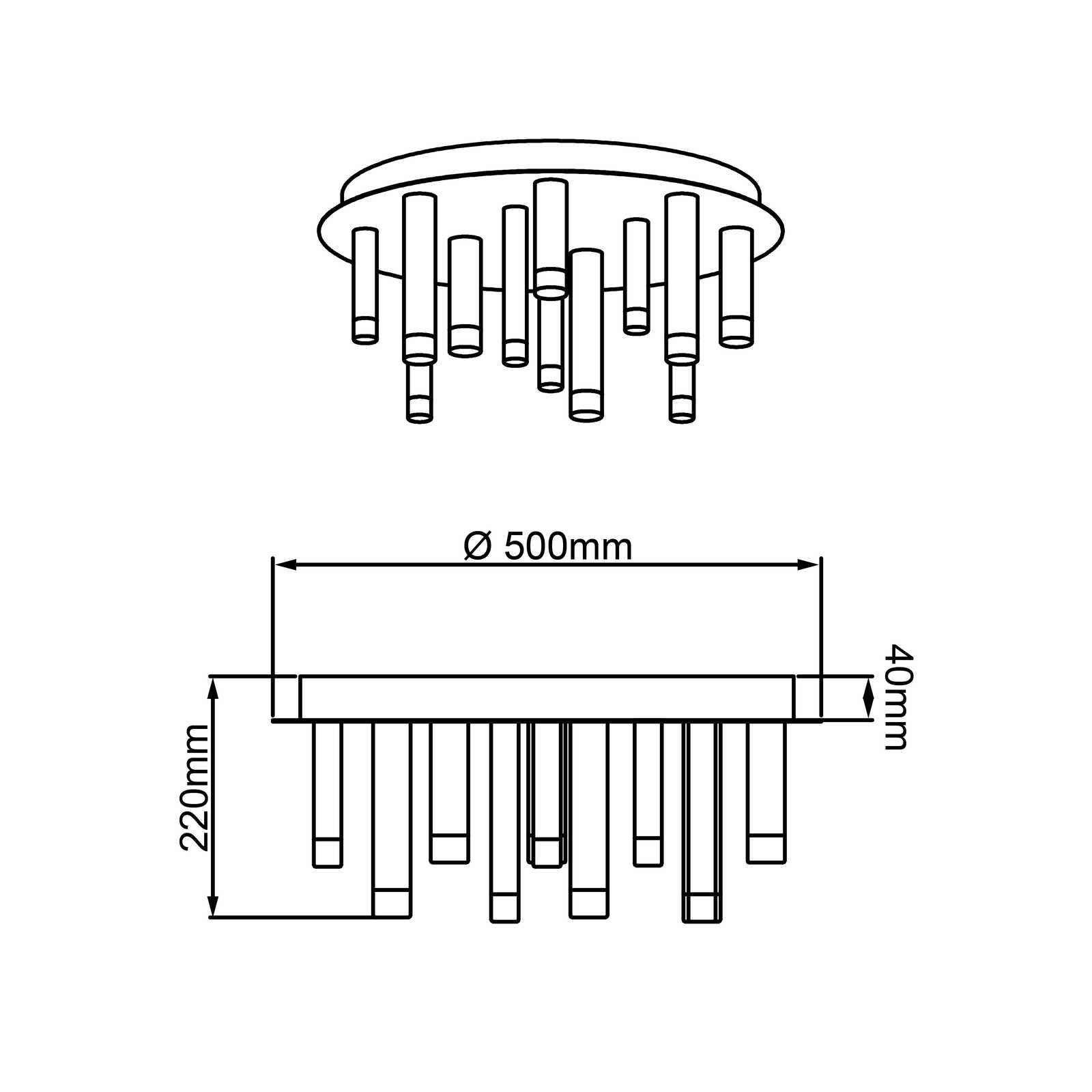 A.S. Création Leuchte Lumos