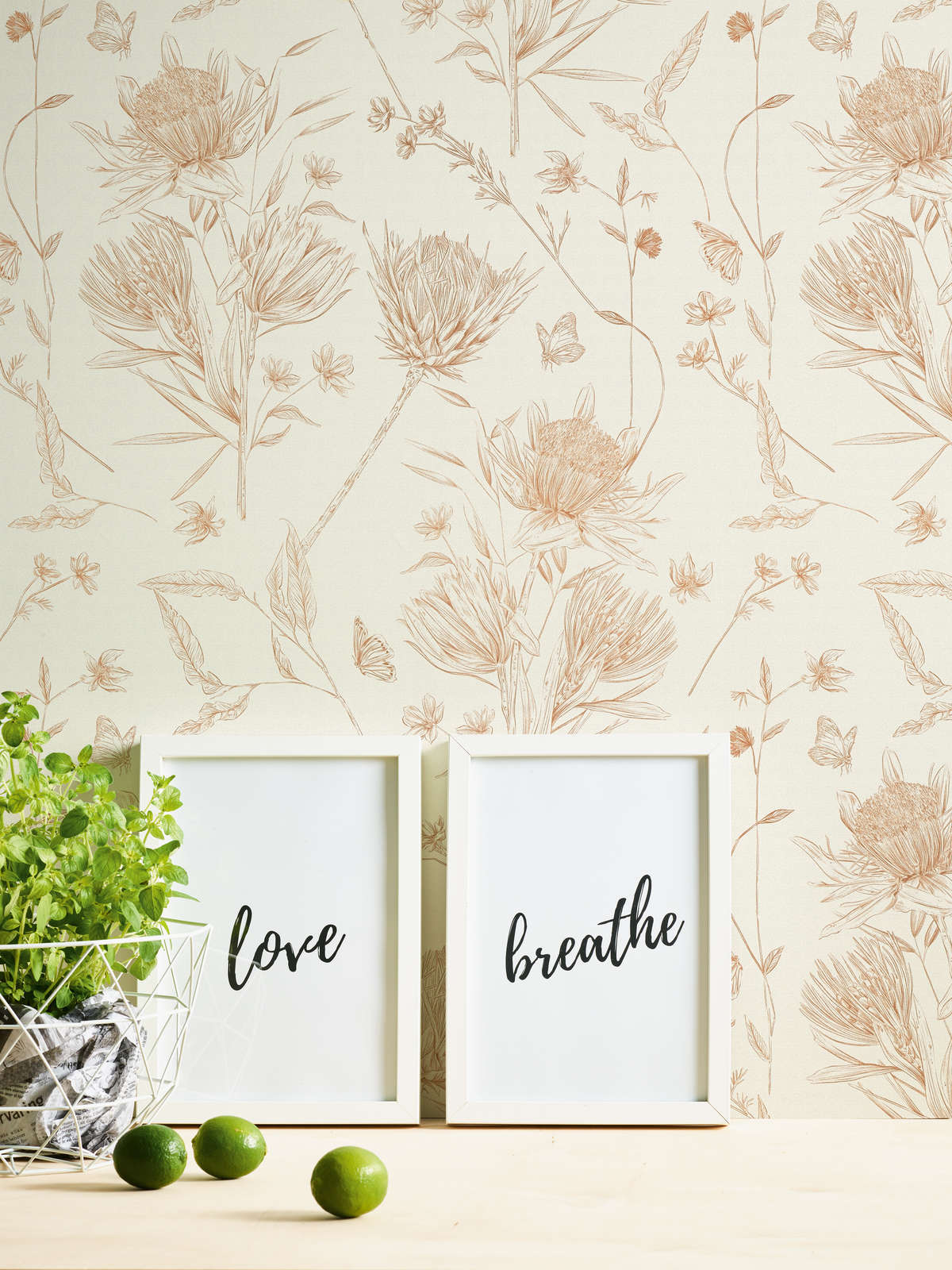 livingwalls Обои Drawn into Nature