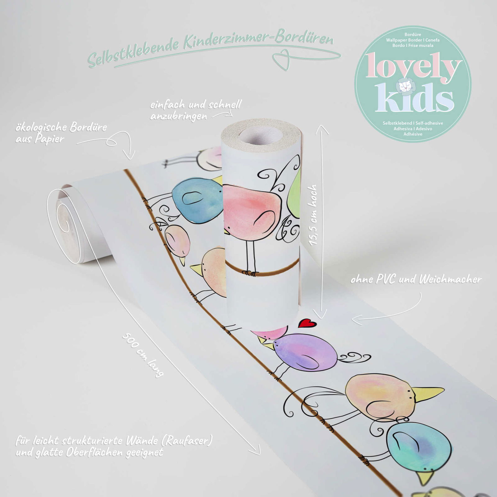 A.S. Création Border Lovely Kids