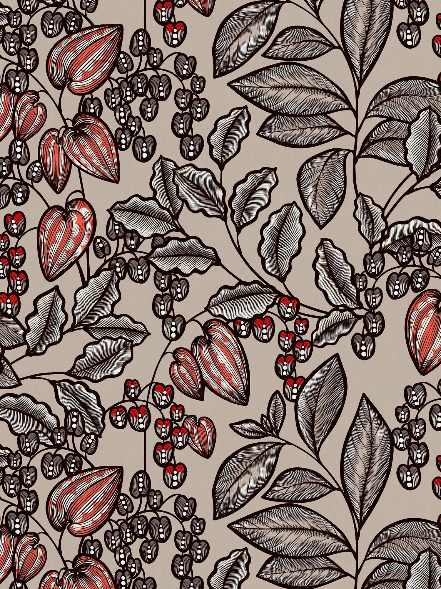 Architects Paper Wallpaper Floral Impression