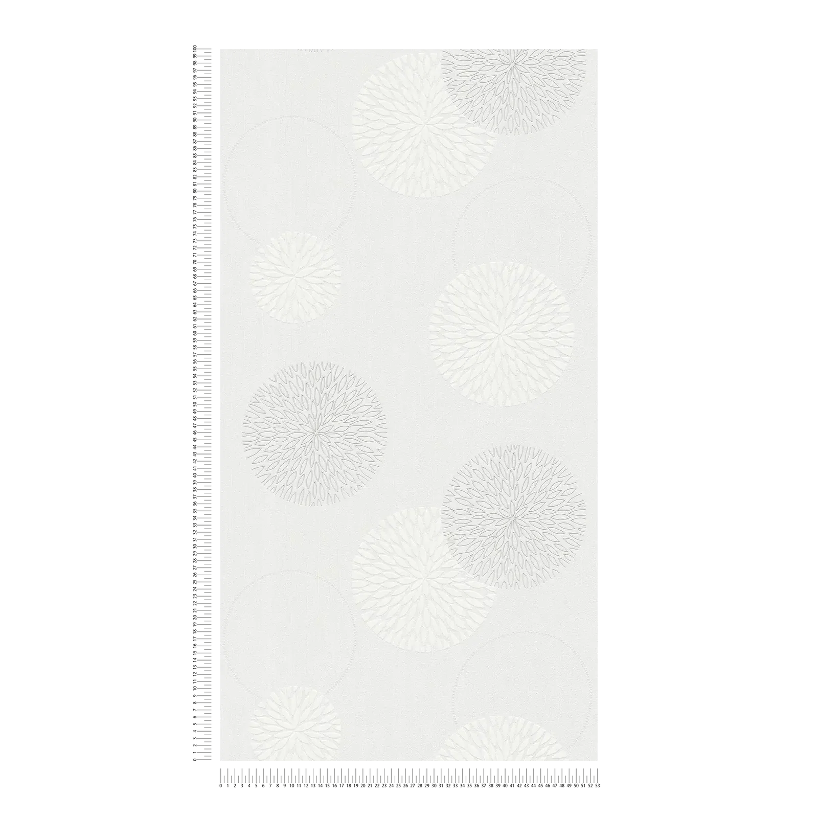 A.S. Création Wallpaper Designed in White
