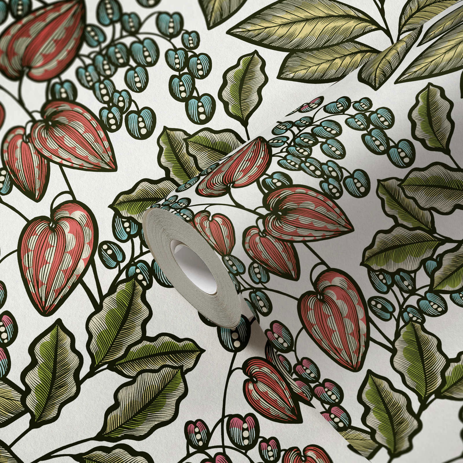 Architects Paper Wallpaper Floral Impression