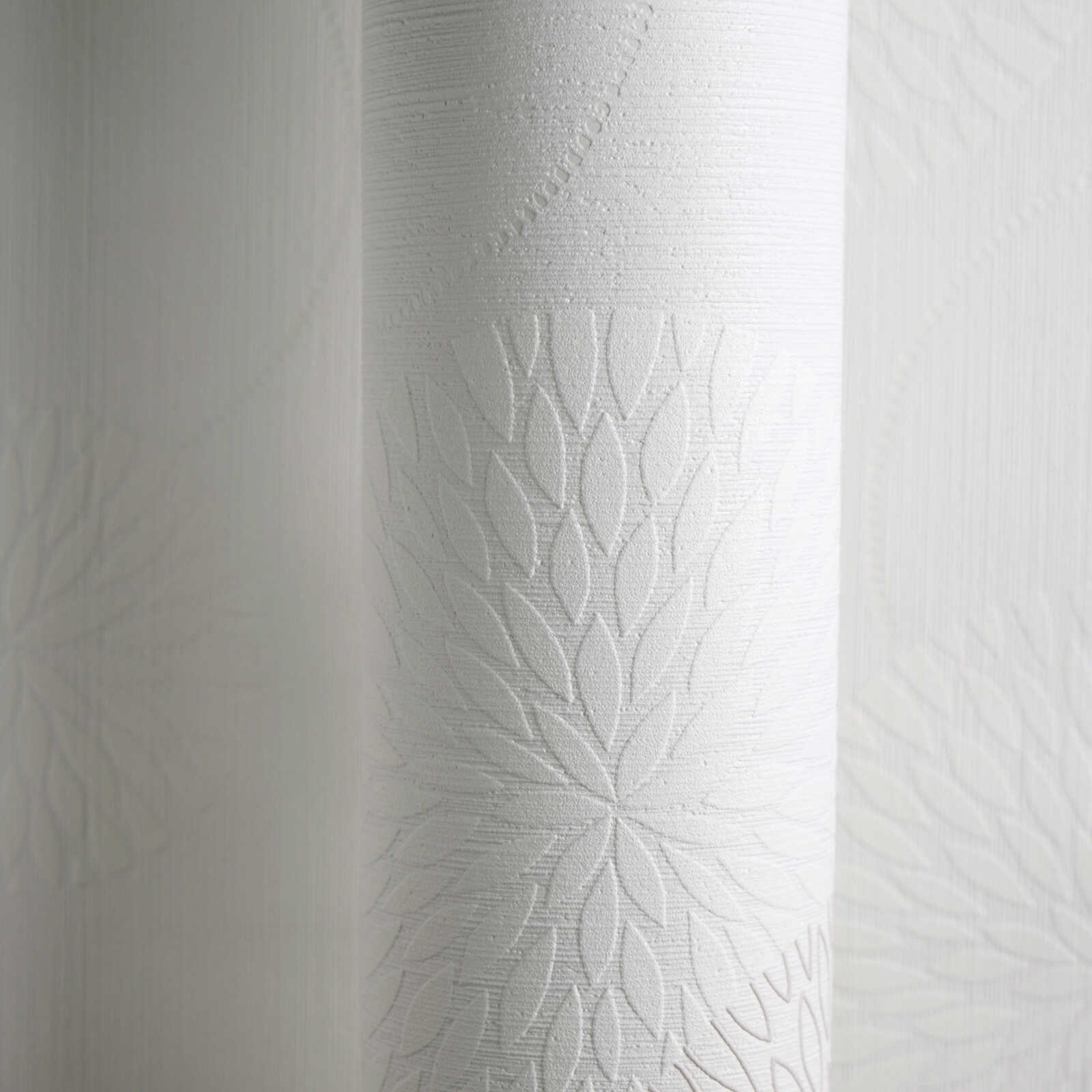 A.S. Création Wallpaper Designed in White