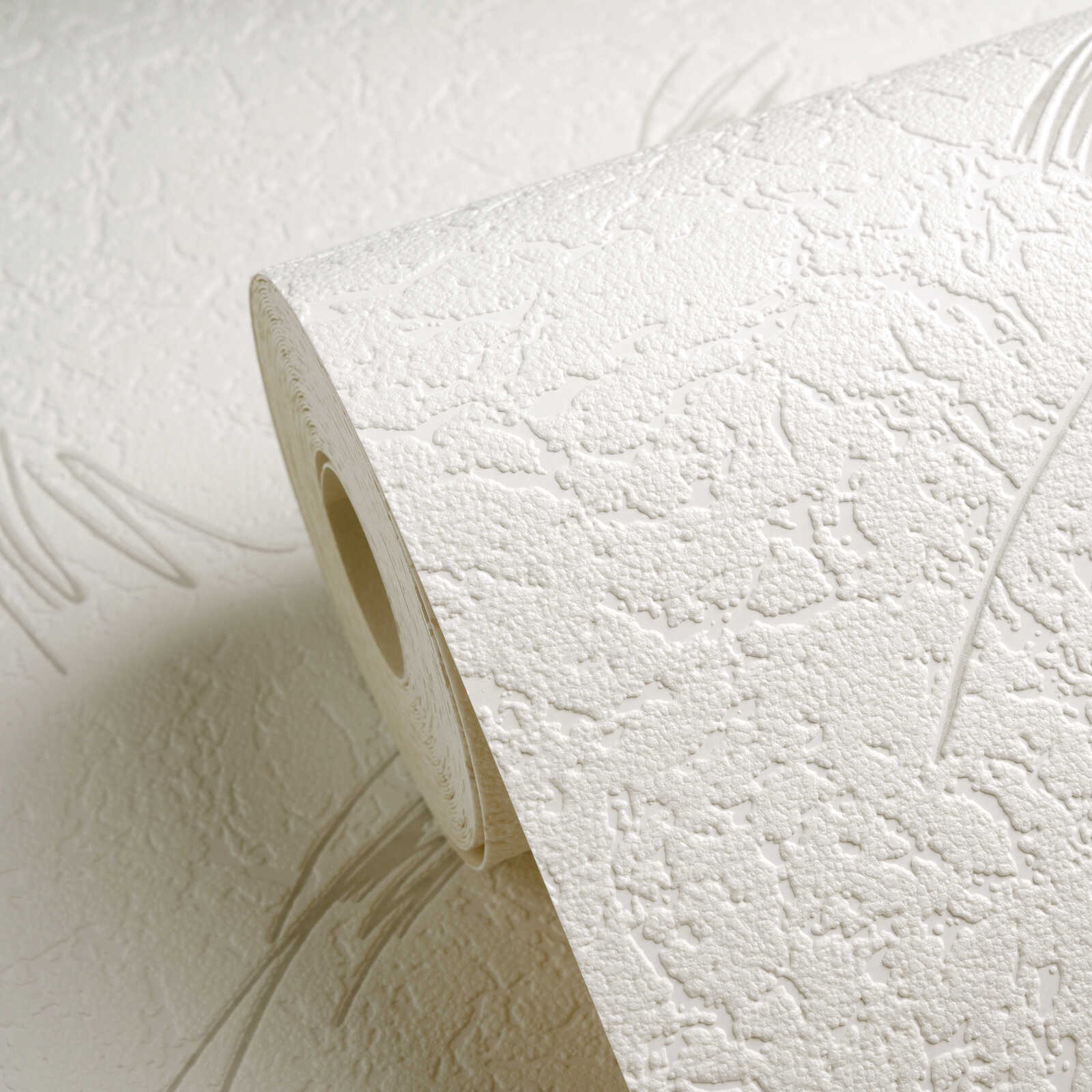 A.S. Création Tapete Designed in White