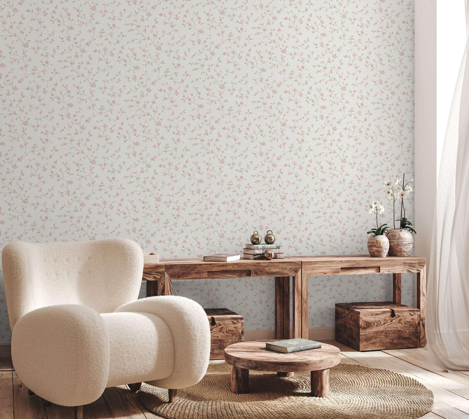 A.S. Création papier peint Fiori Country