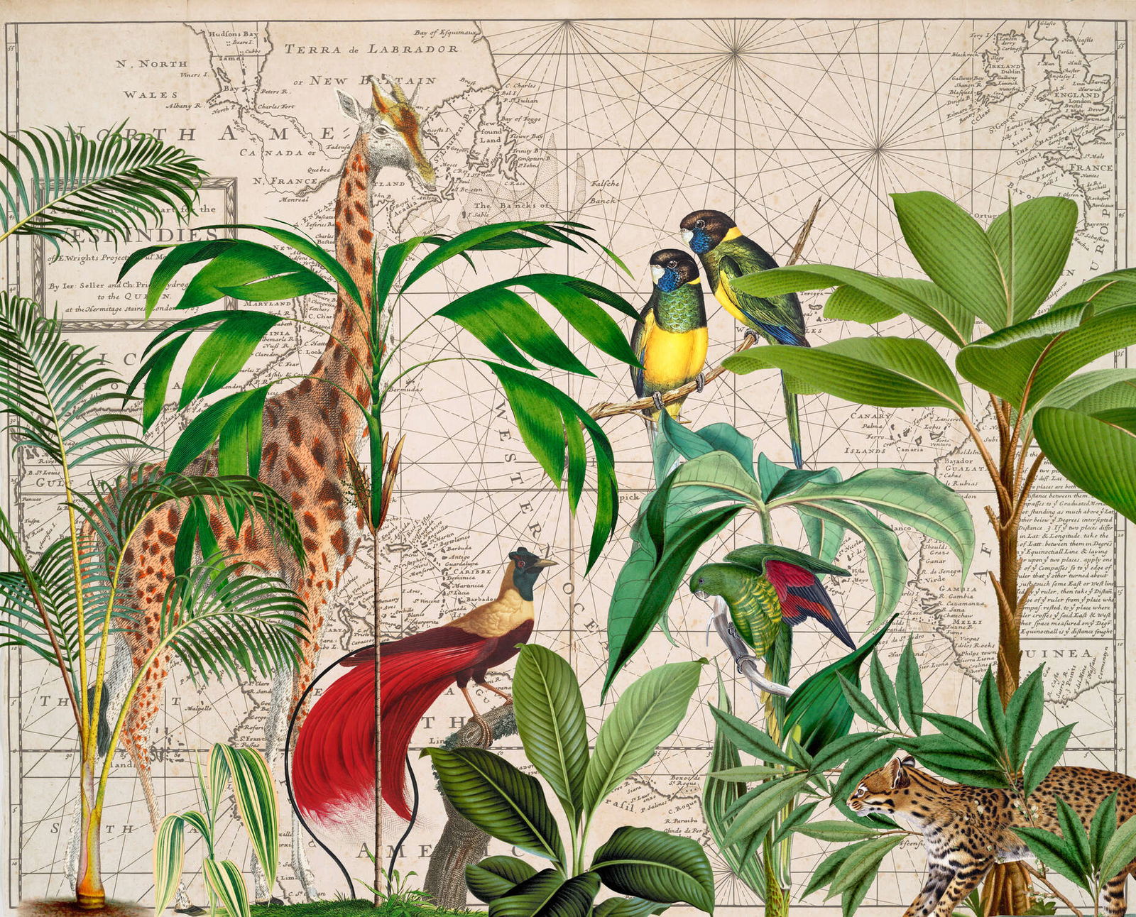 livingwalls Fototapete ARTist