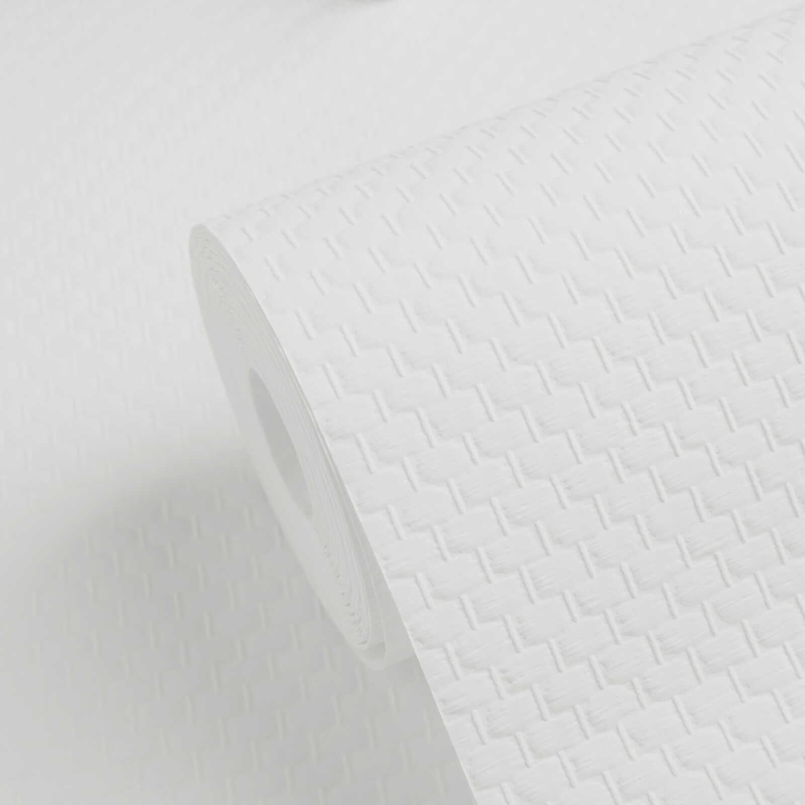 A.S. Création Wallpaper Designed in White