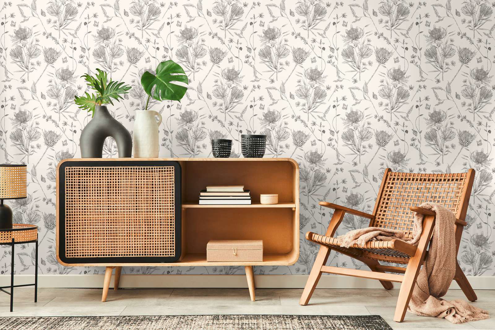 livingwalls Обои Drawn into Nature