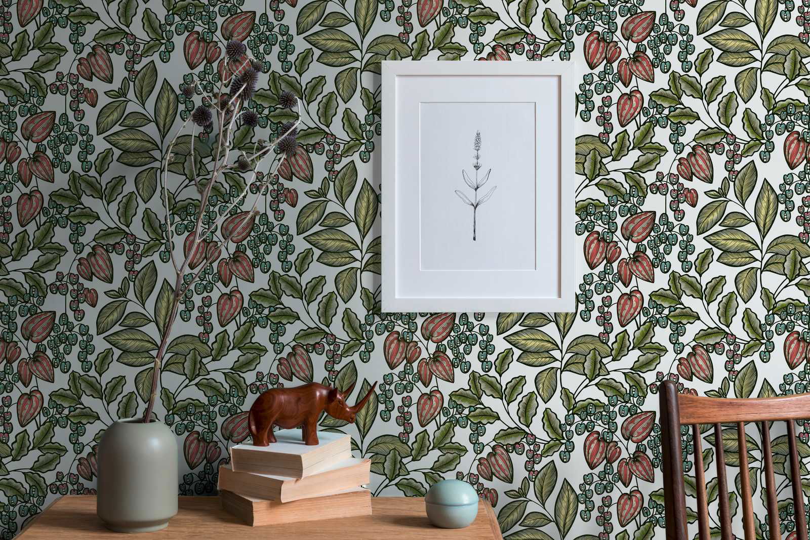 Architects Paper Wallpaper Floral Impression