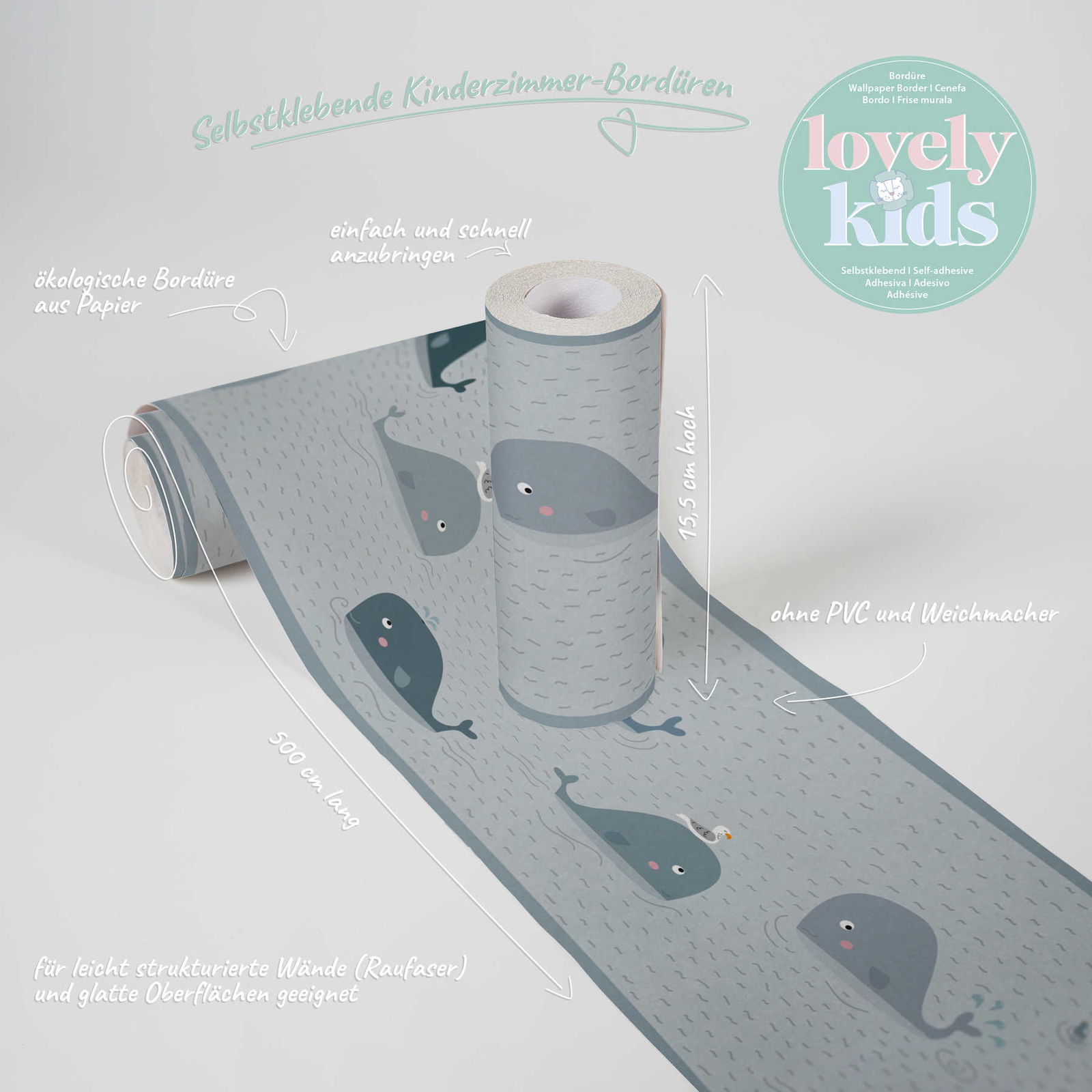 A.S. Création Bordüre Lovely Kids