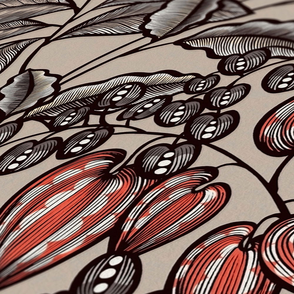 Architects Paper Wallpaper Floral Impression