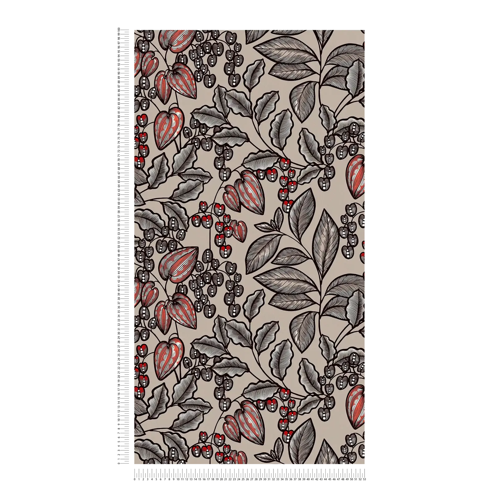 Architects Paper Wallpaper Floral Impression