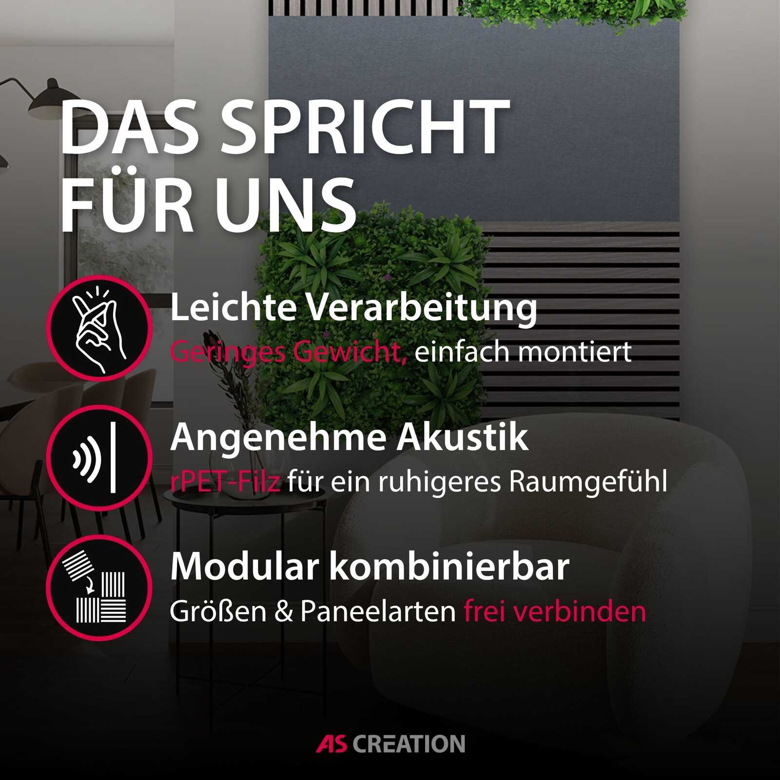 A.S. Création Wandpaneel Modular Wall