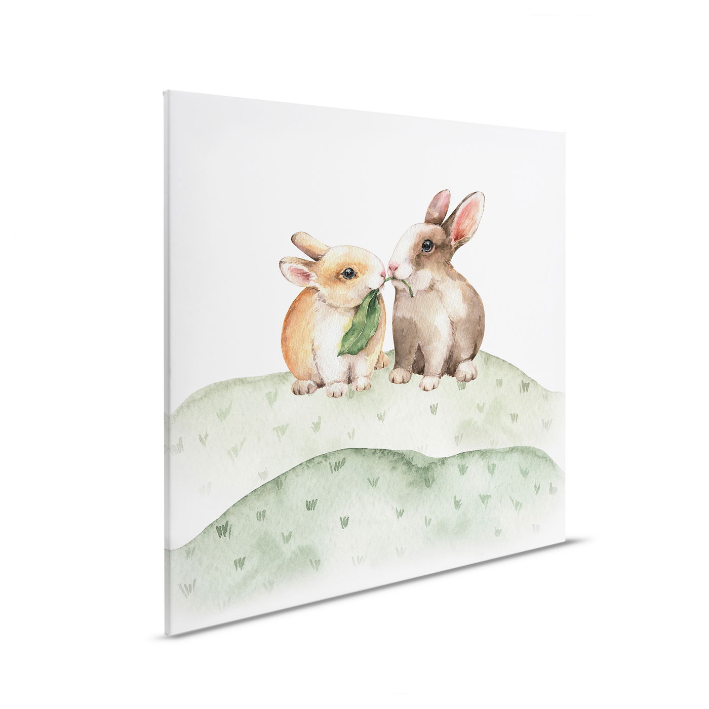 A.S. Création tableau sur toile Lilly & Luis
