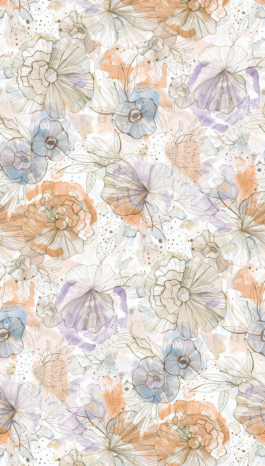 A.S. Création Designpanel Aquarell Dreams