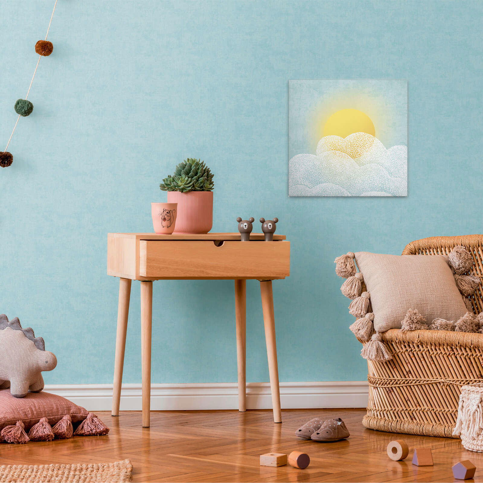 A.S. Création tableau sur toile Lilly & Luis