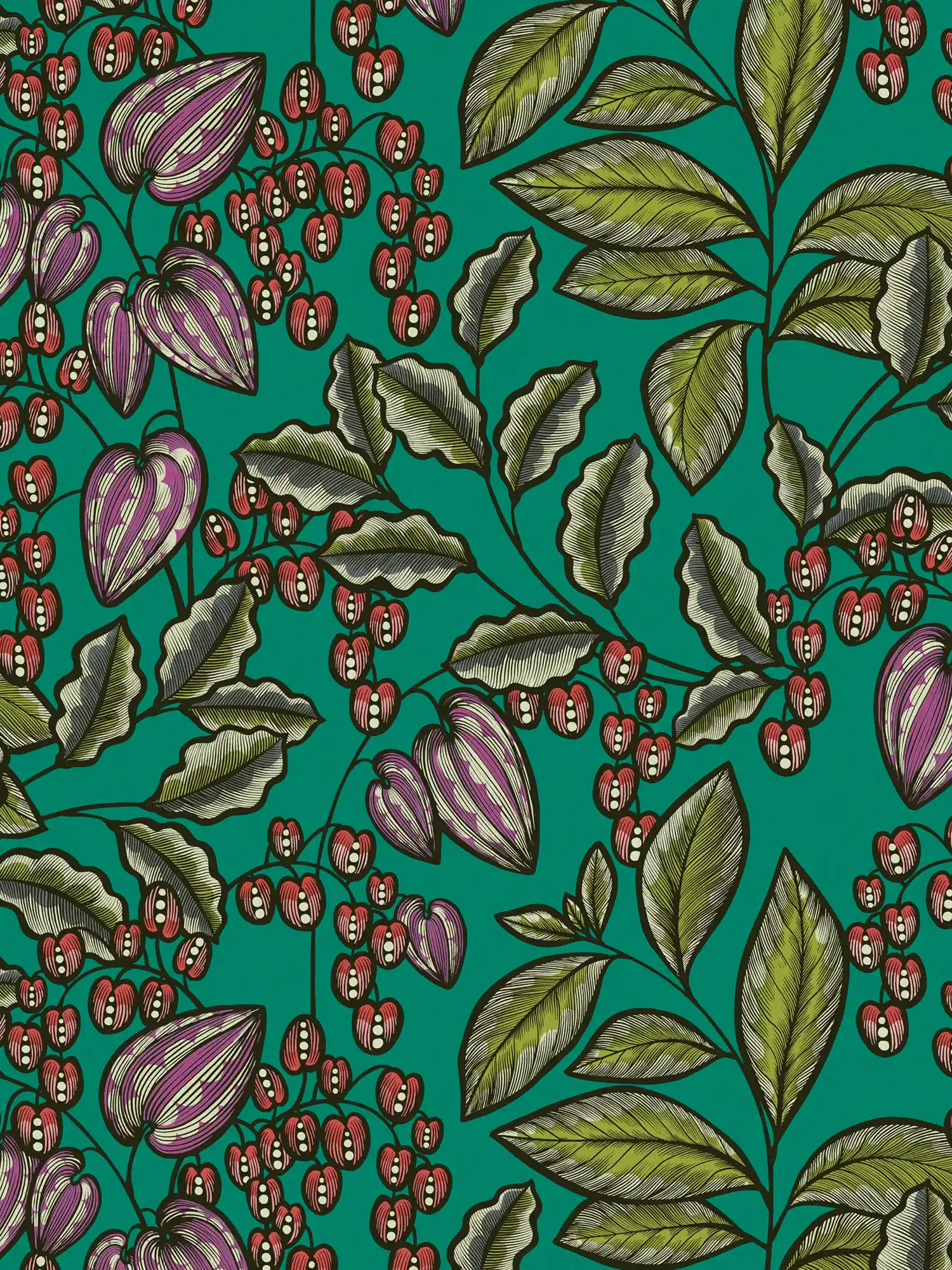 Architects Paper Wallpaper Floral Impression