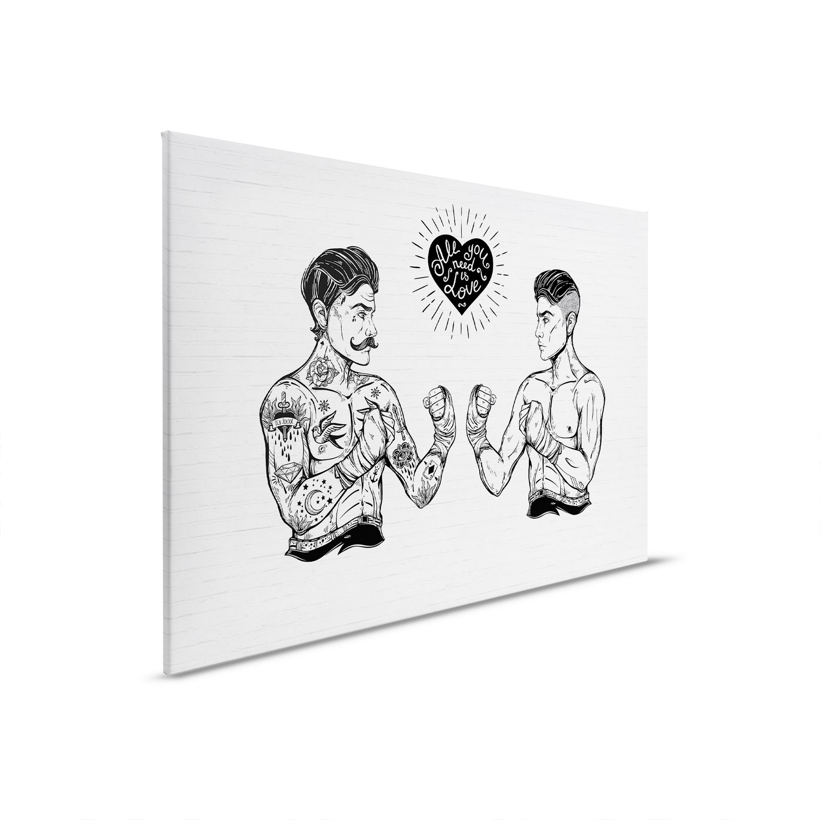walls by patel Canvas print Walls by Patel