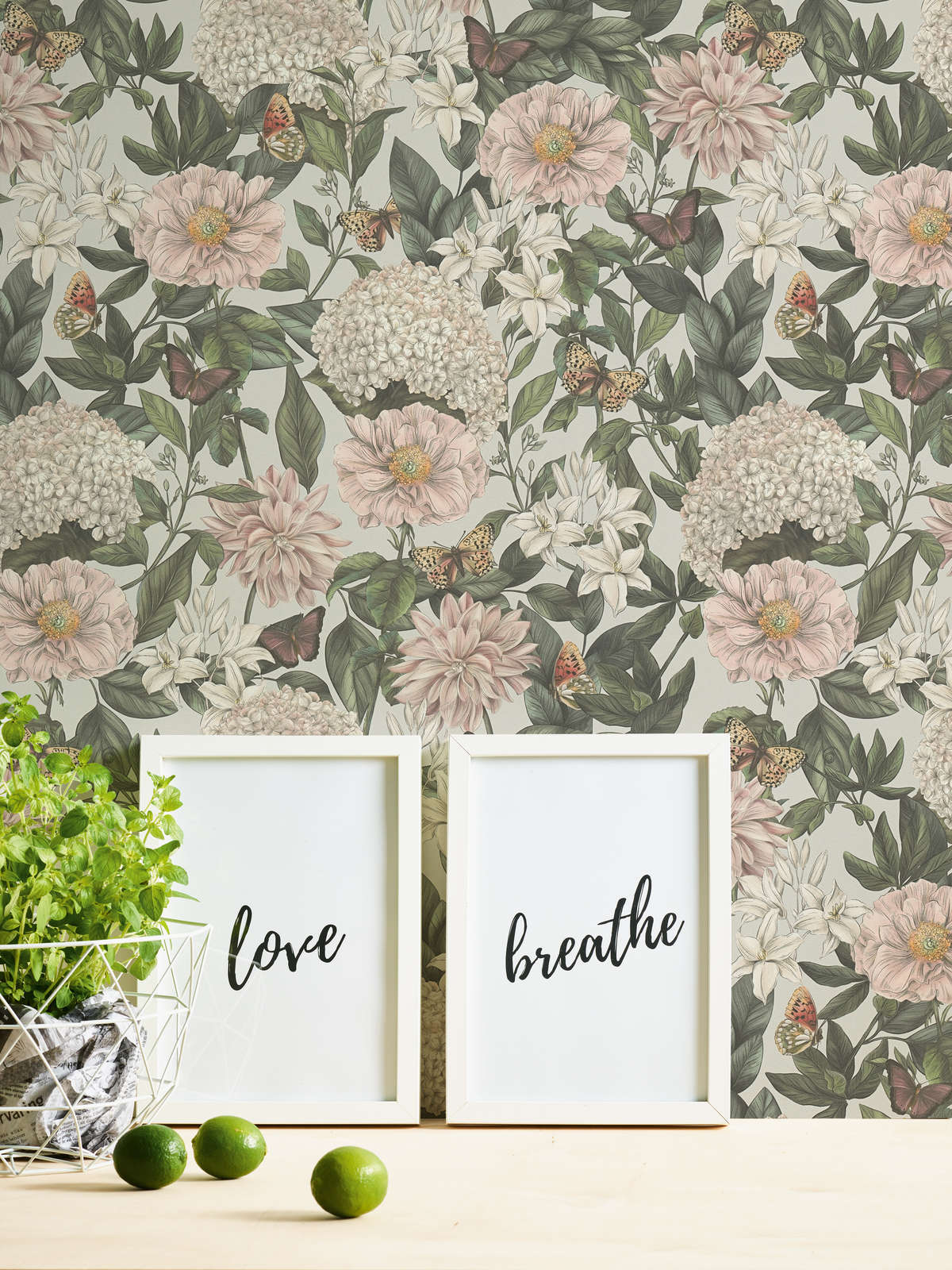 livingwalls Behang Drawn into Nature