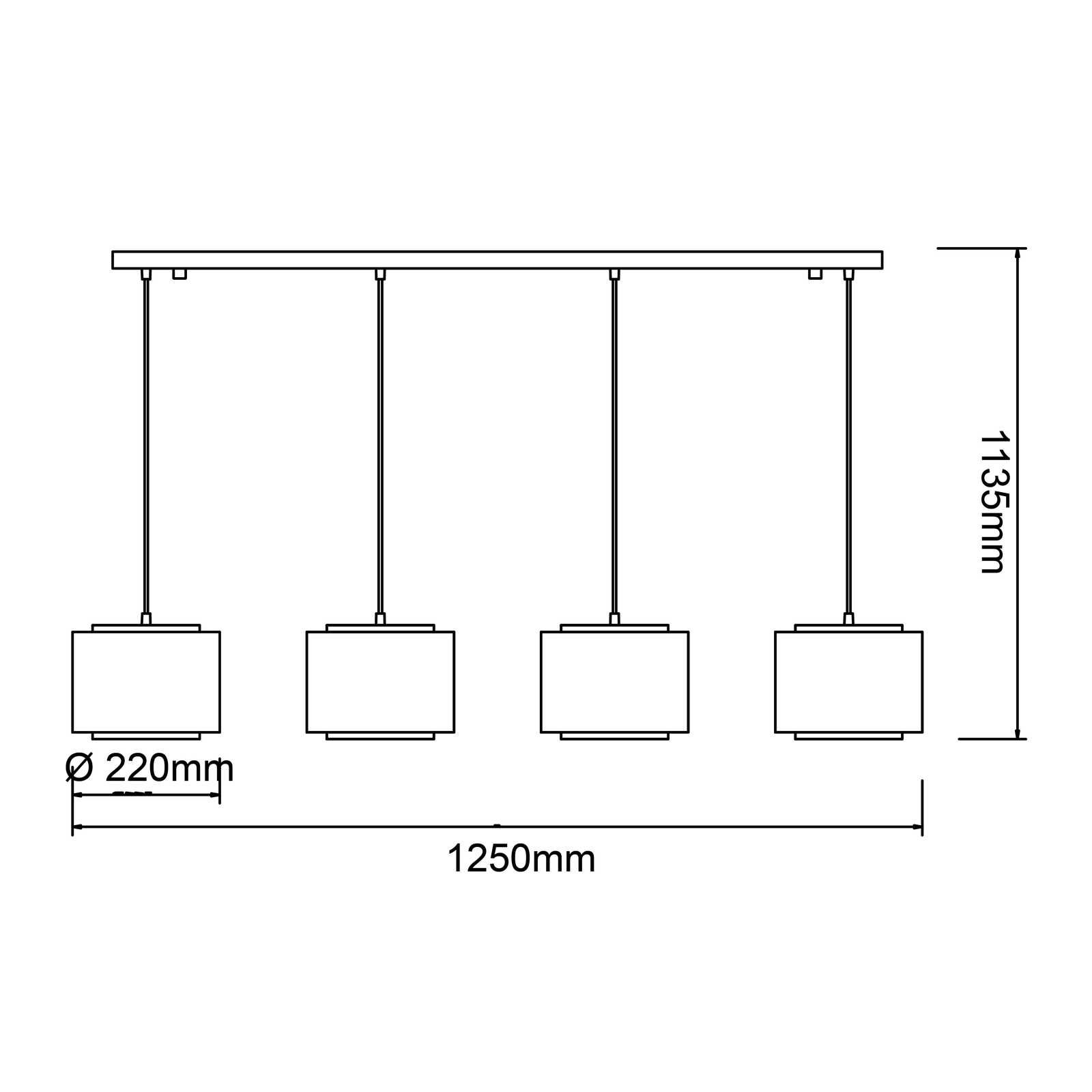 A.S. Création Leuchte Lumos A.S. Création Leuchte Lumos