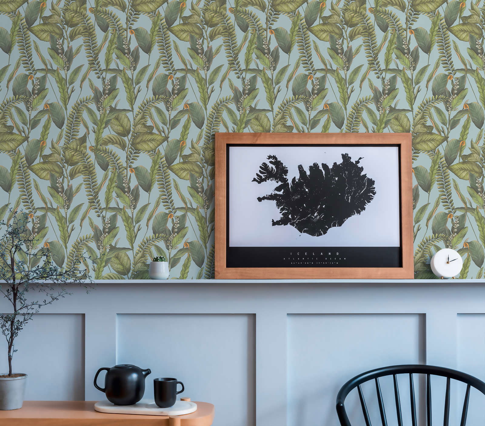 livingwalls Behang Drawn into Nature