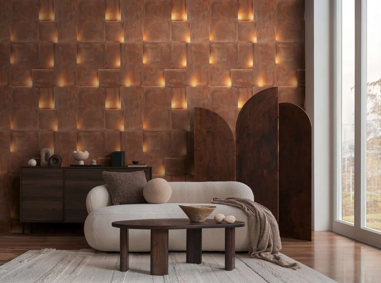 livingwalls Обои-панели Hot Spots