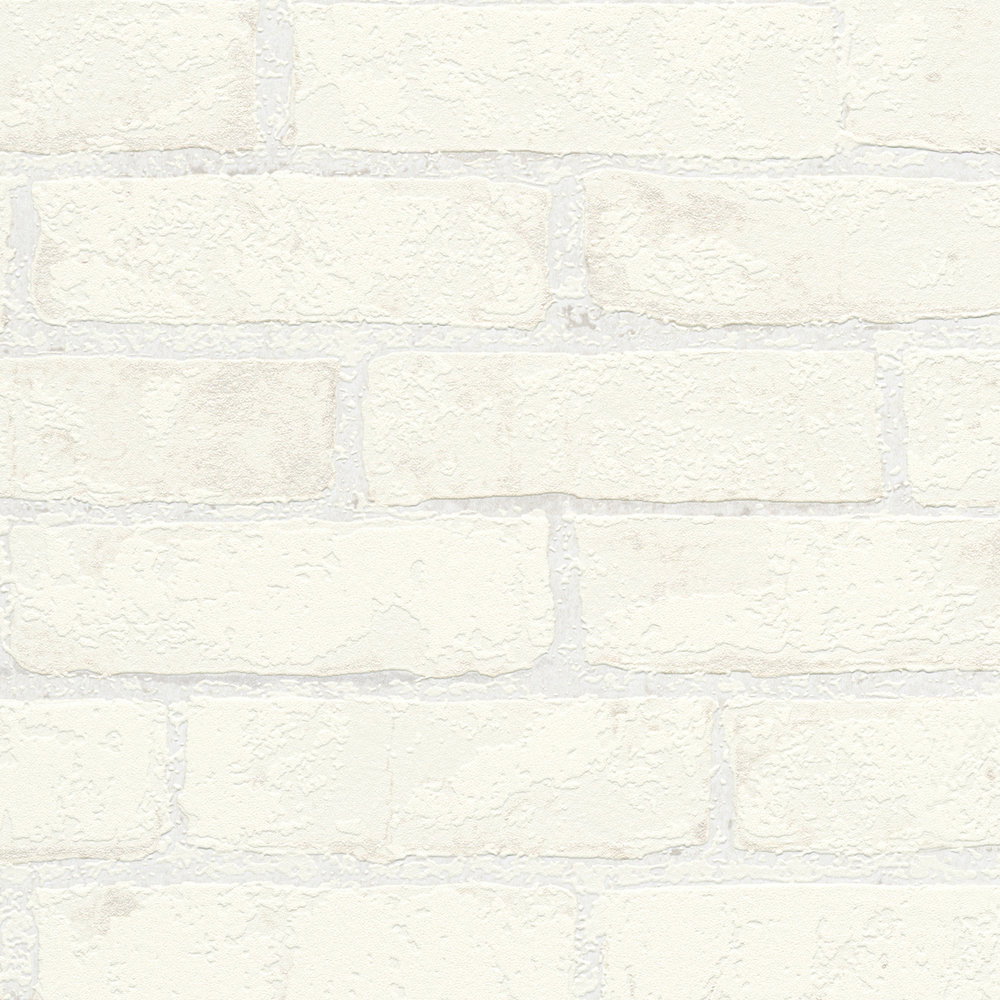 A.S. Création Tapete Designed in White