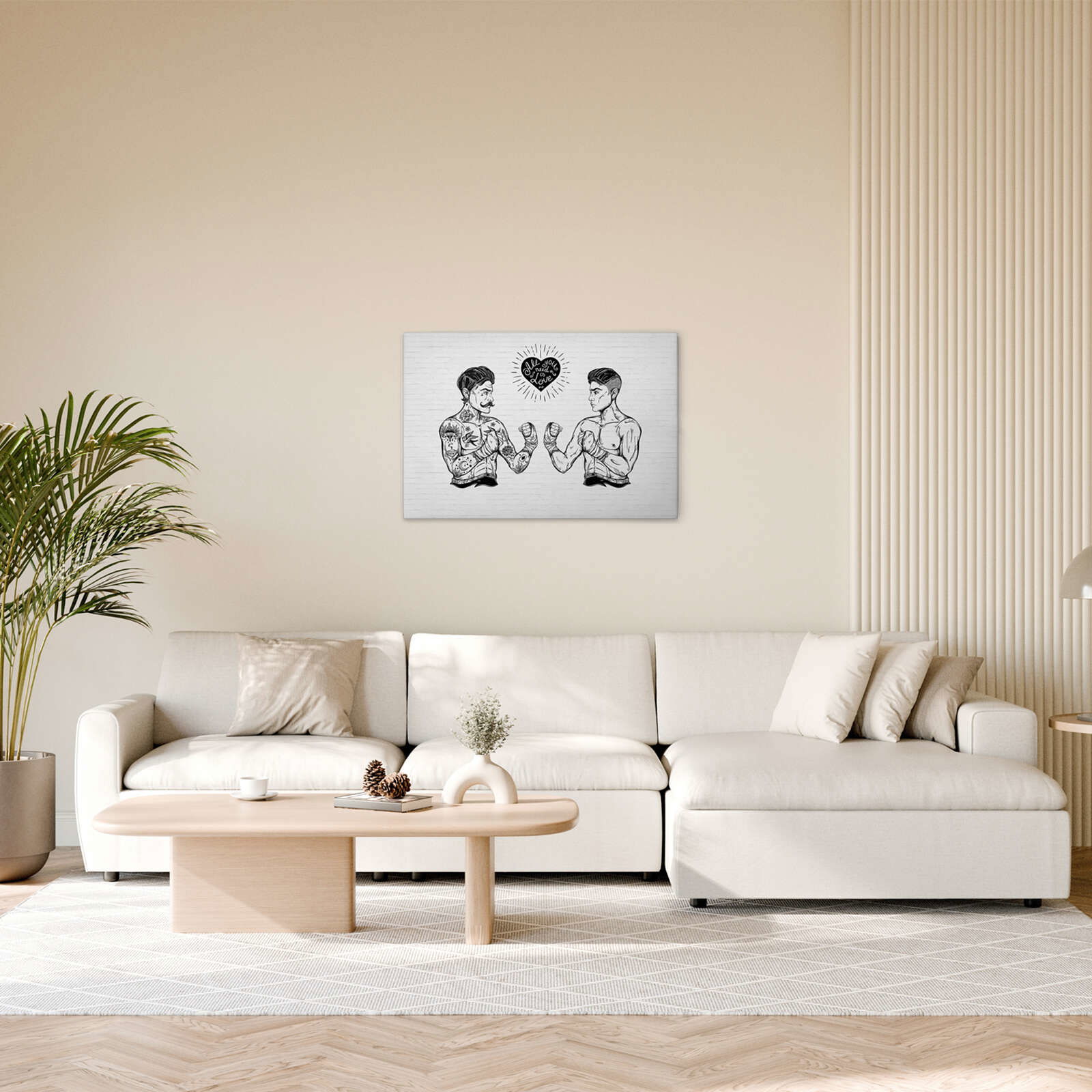 walls by patel Canvas print Walls by Patel