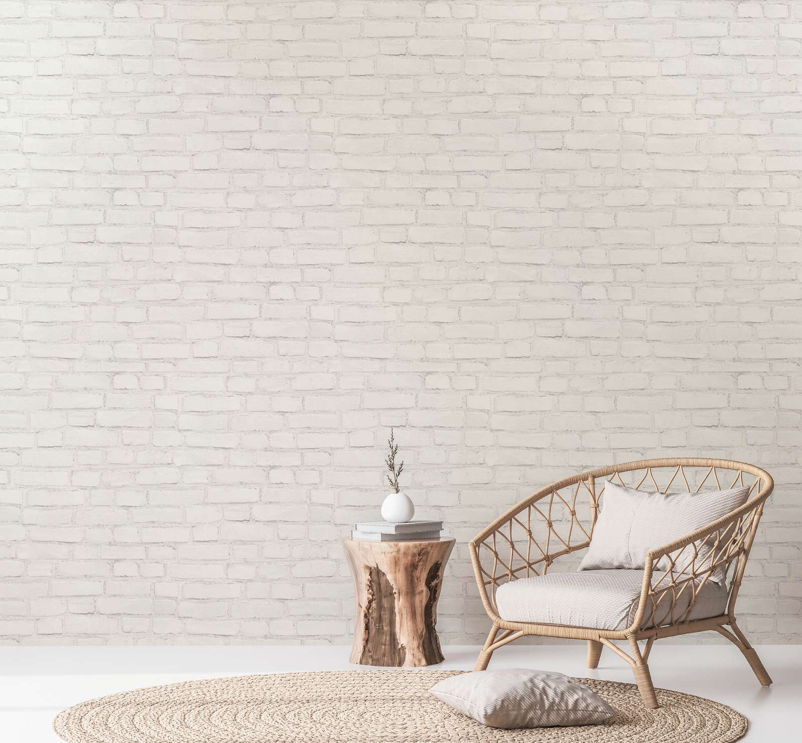 A.S. Création Tapete Designed in White