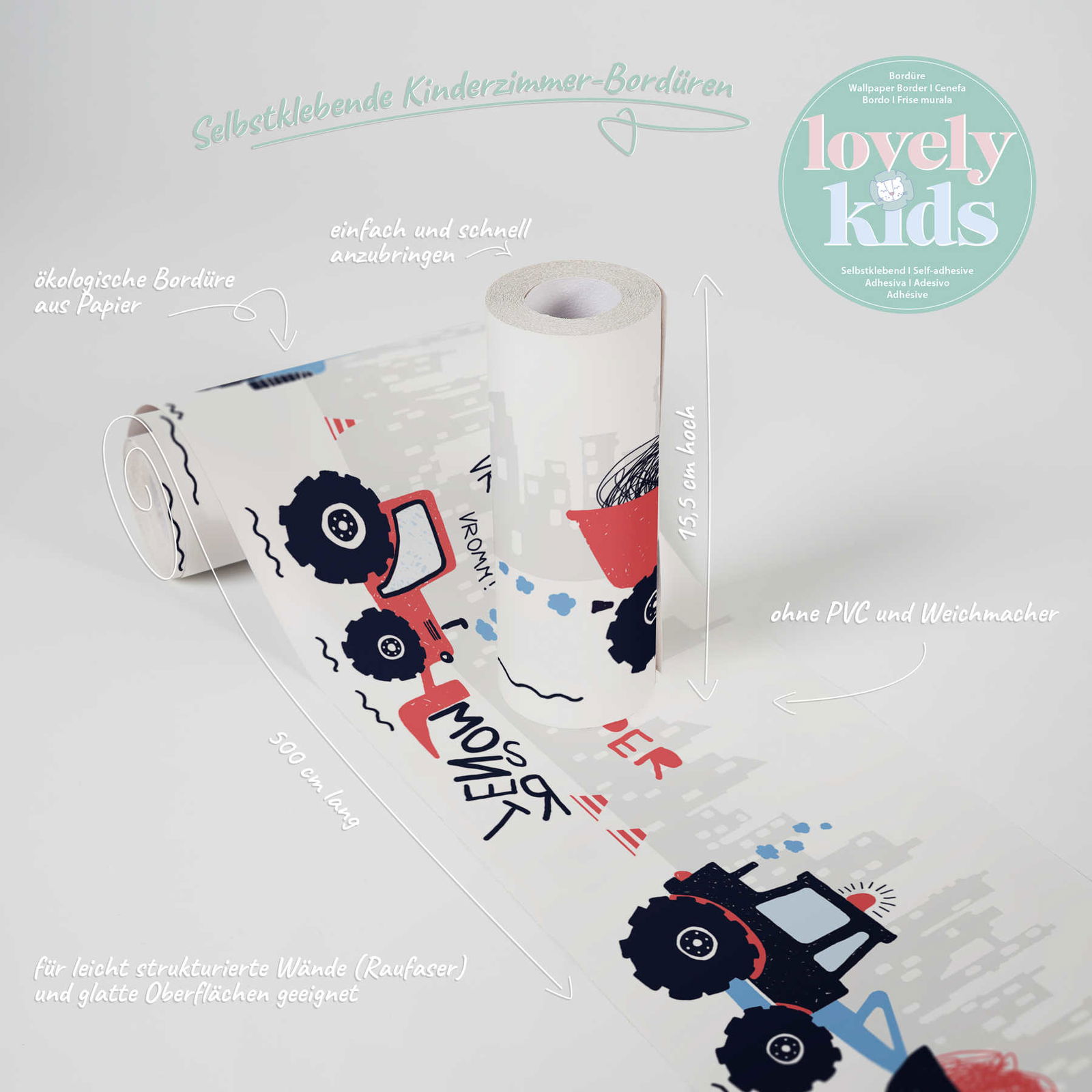 A.S. Création frise Lovely Kids