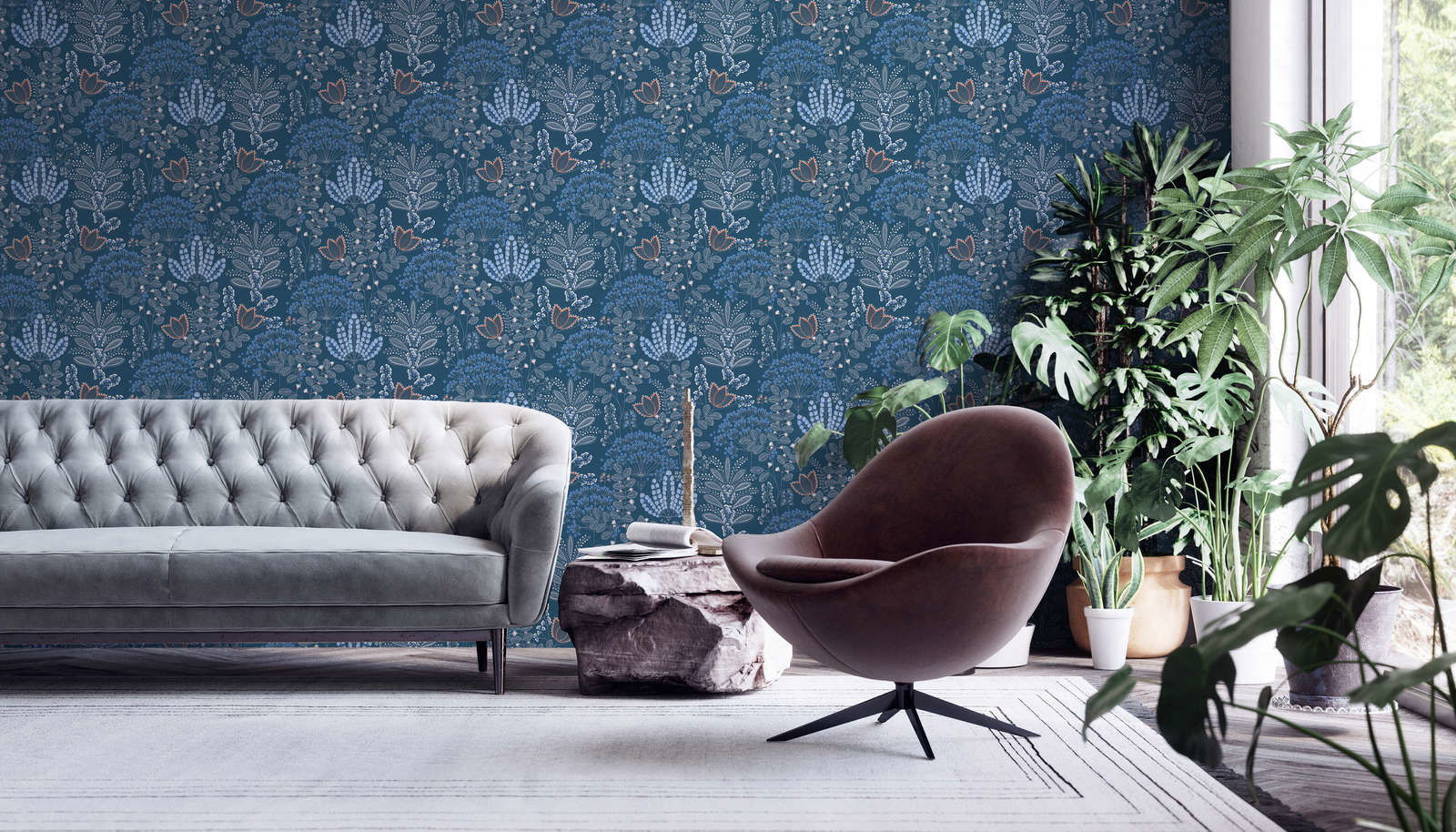 livingwalls Wallpaper Famous Garden