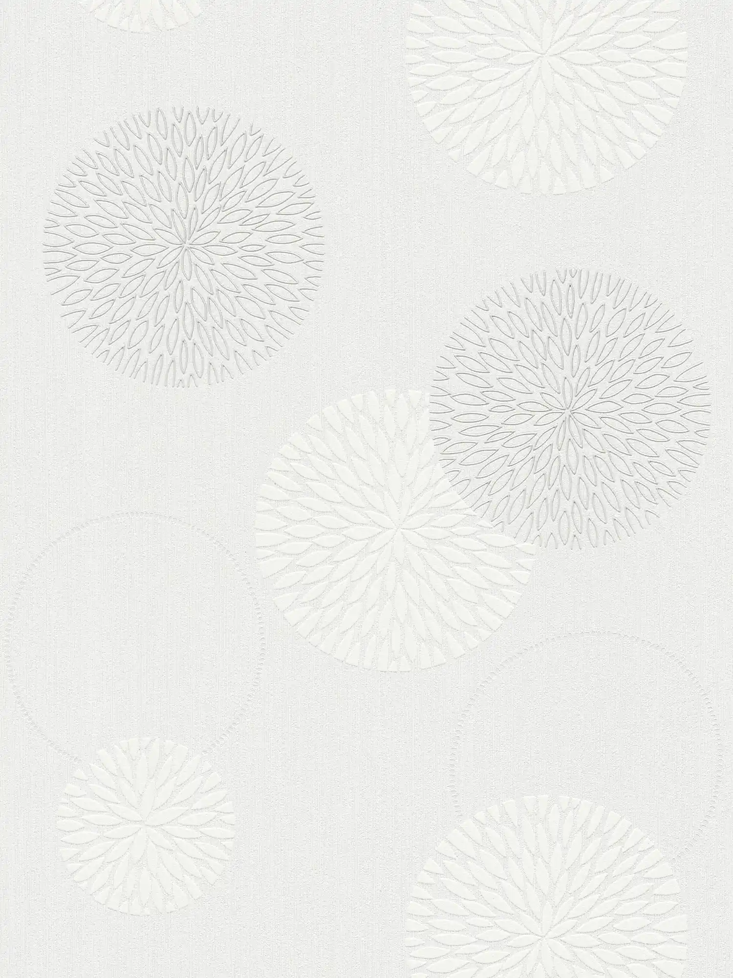 A.S. Création Wallpaper Designed in White