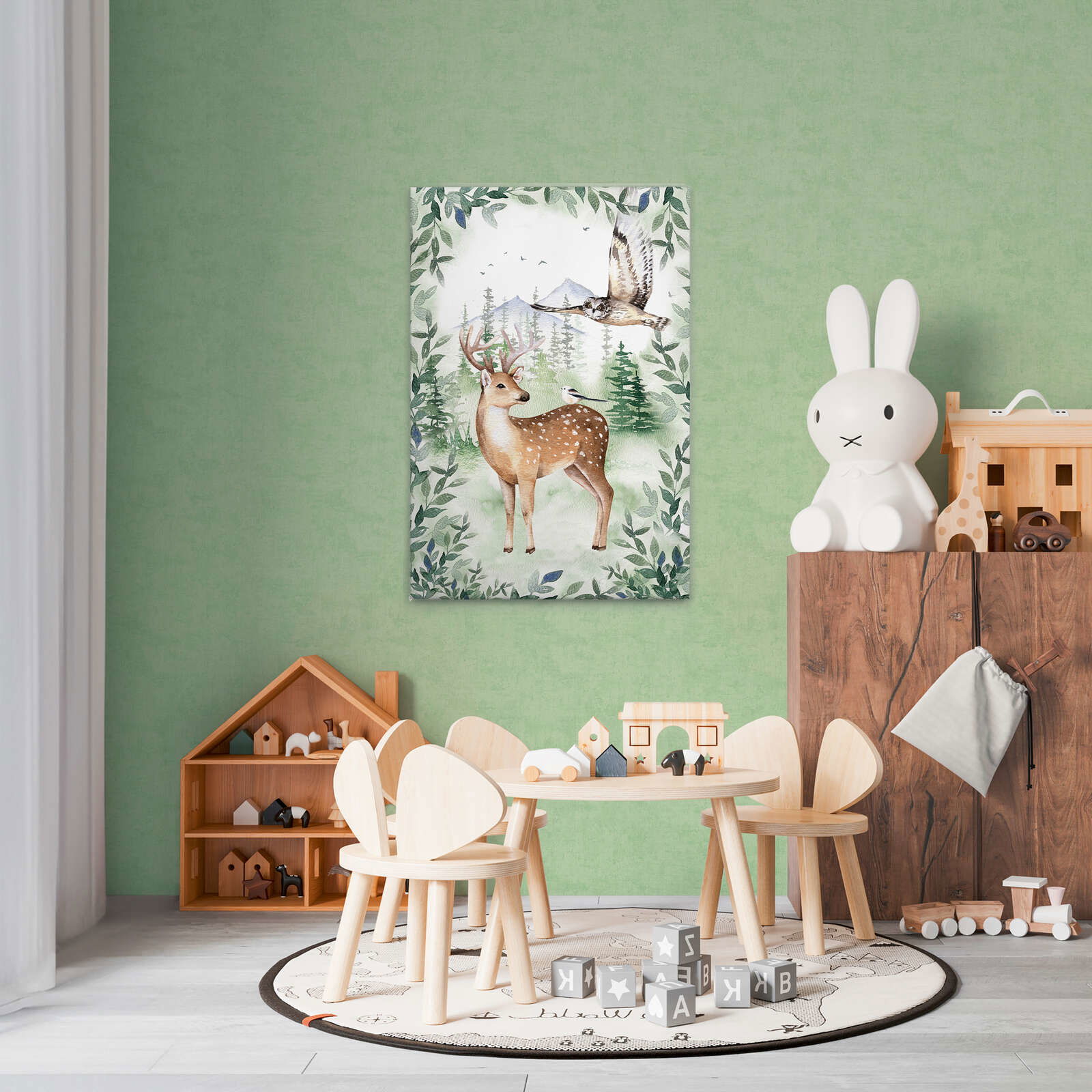 A.S. Création tableau sur toile Lilly & Luis