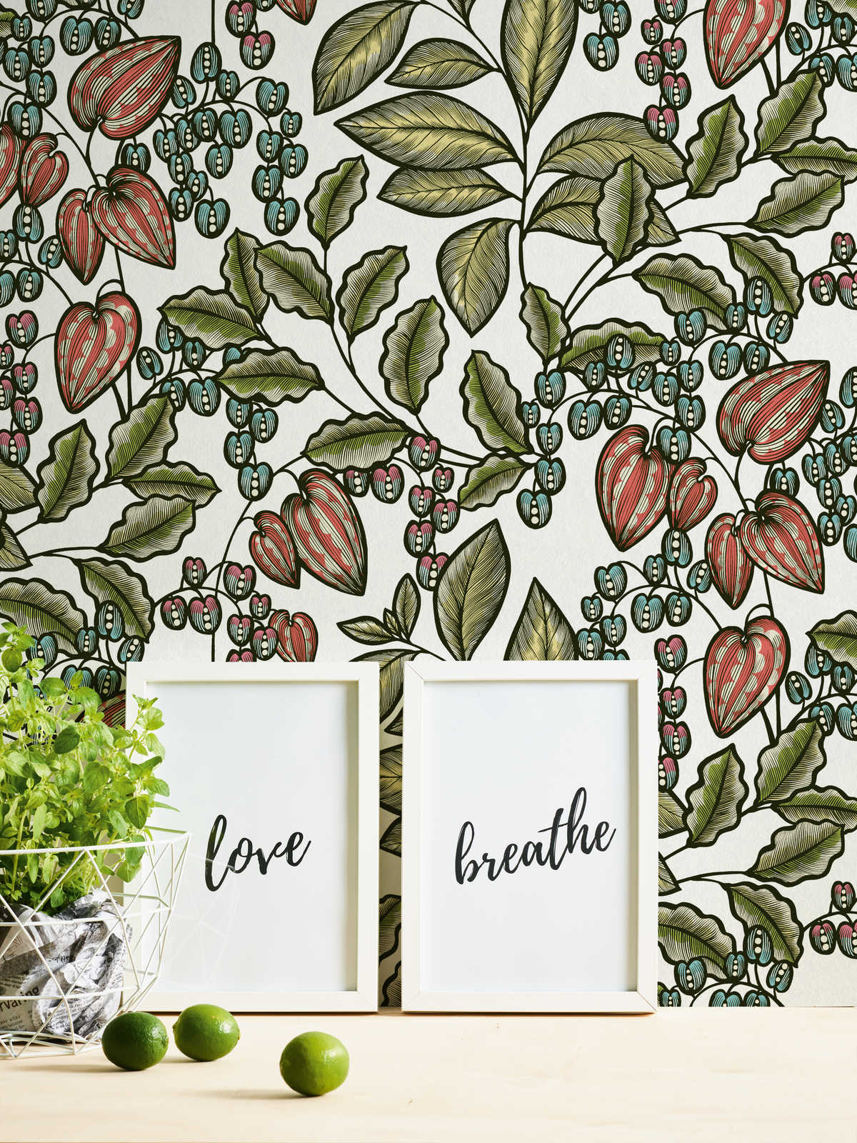 Architects Paper Wallpaper Floral Impression