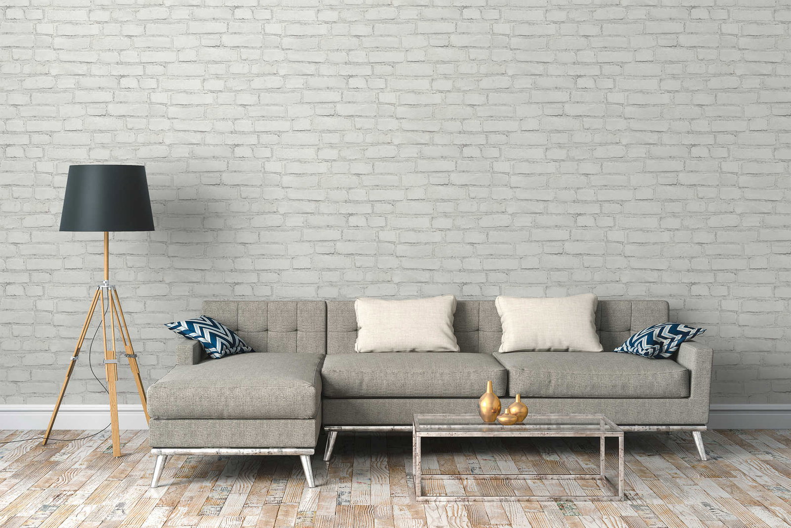 A.S. Création Tapete Designed in White