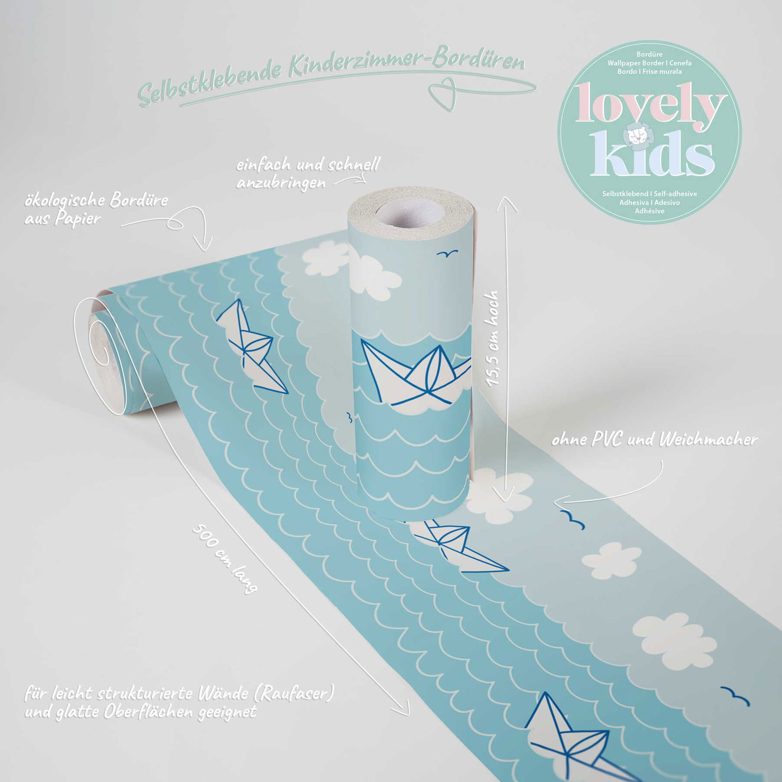 A.S. Création Bordüre Lovely Kids