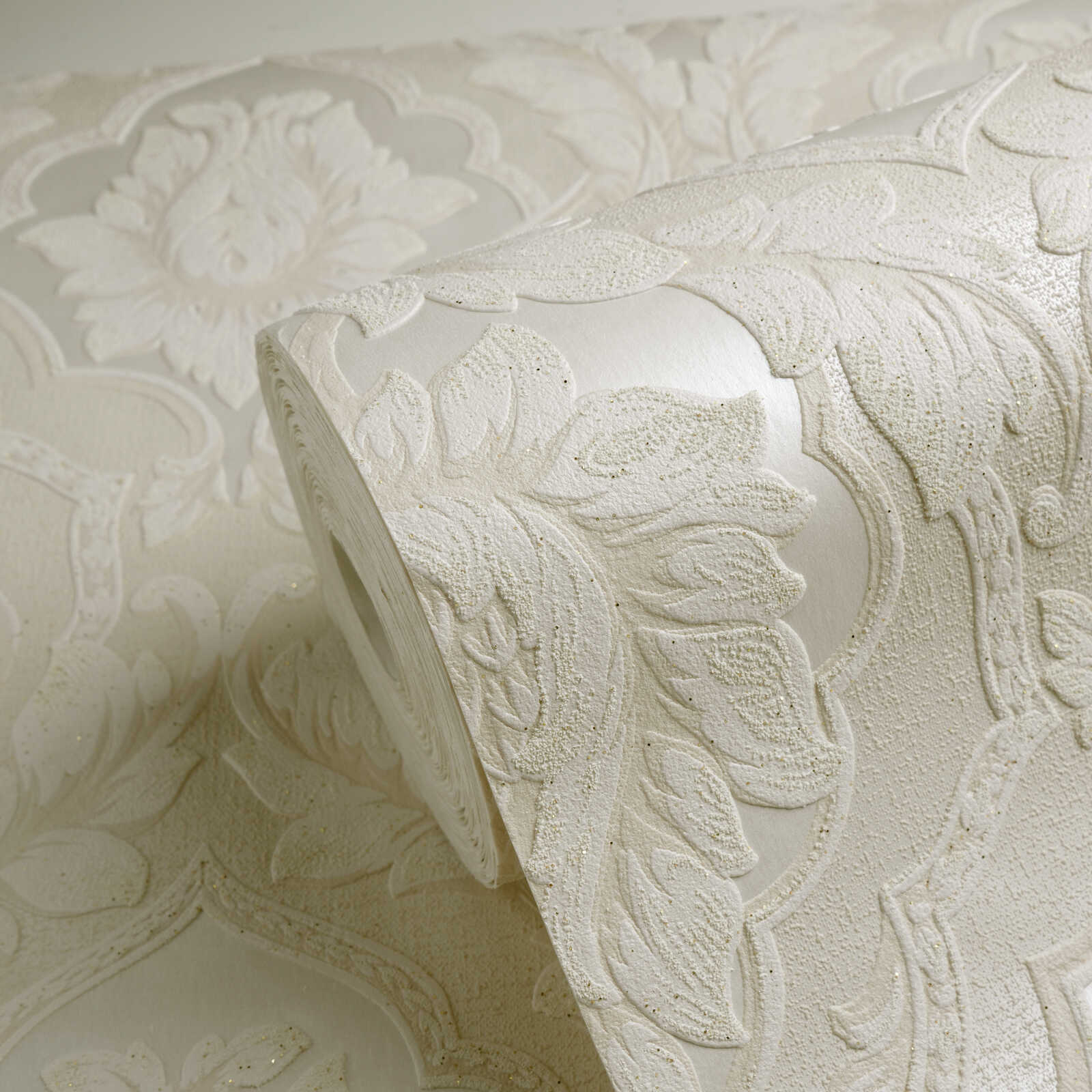 A.S. Création Tapete Designed in White