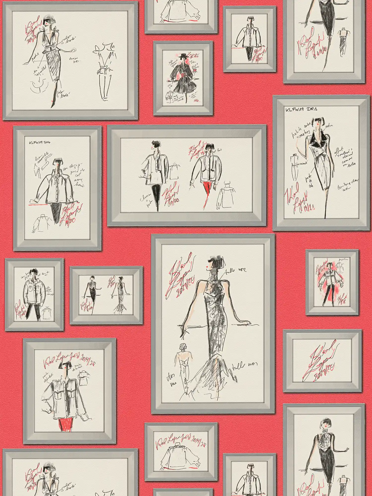 Karl Lagerfeld Behang Karl Lagerfeld