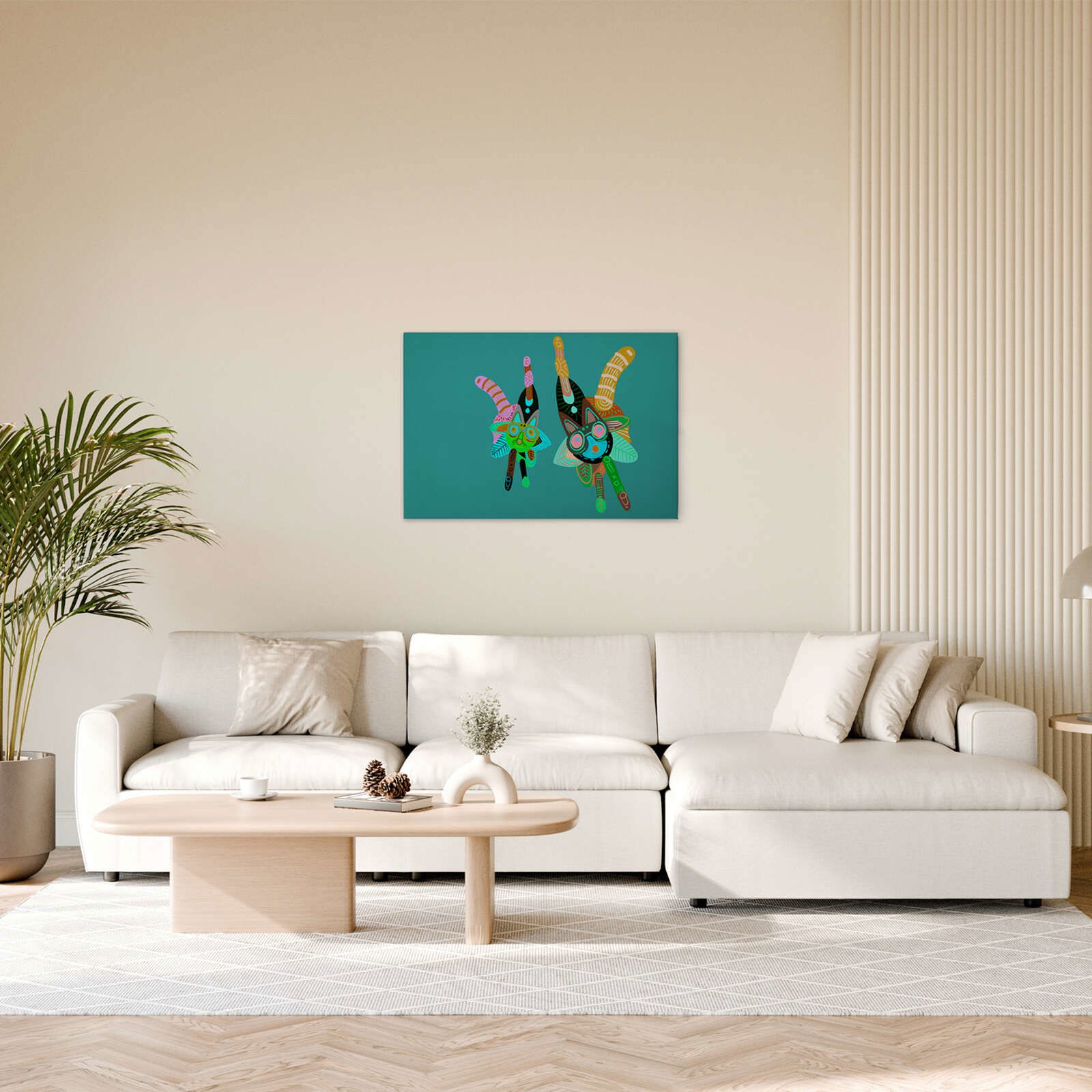 walls by patel Canvas print Walls by Patel 3