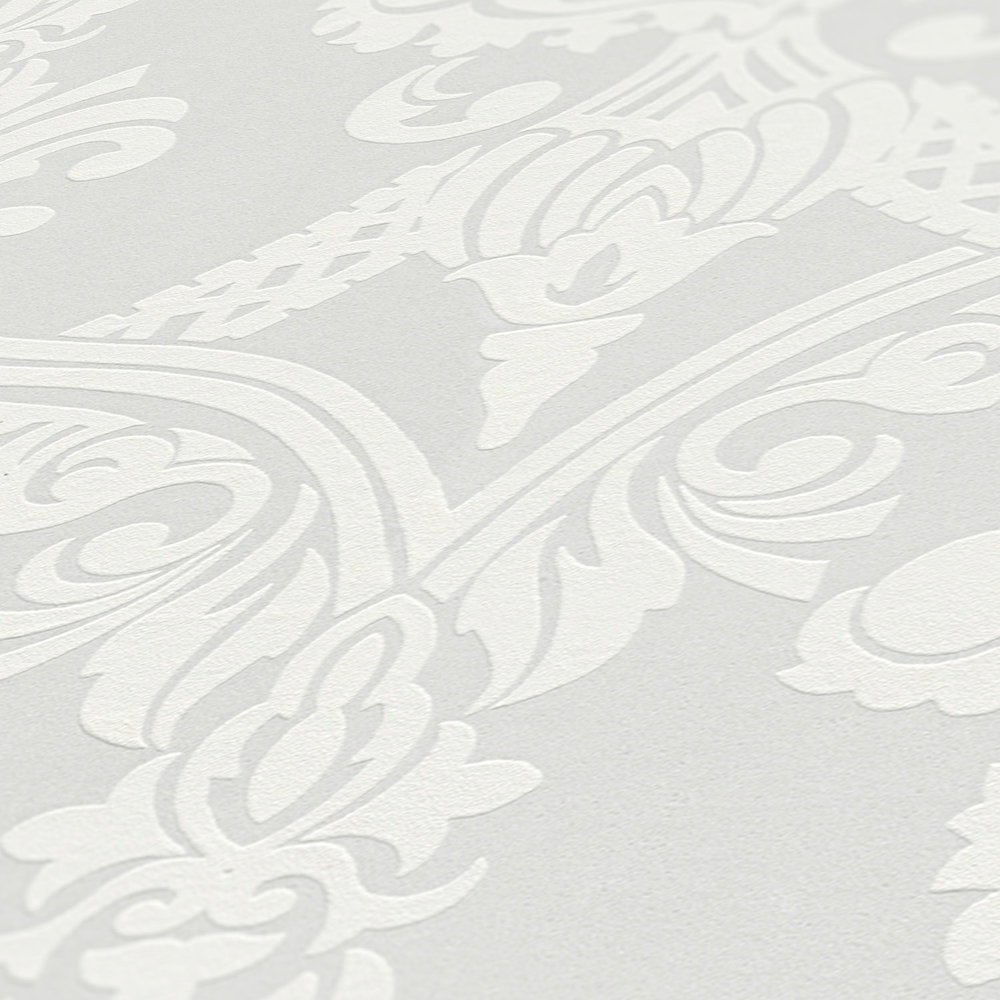 A.S. Création Tapete Designed in White