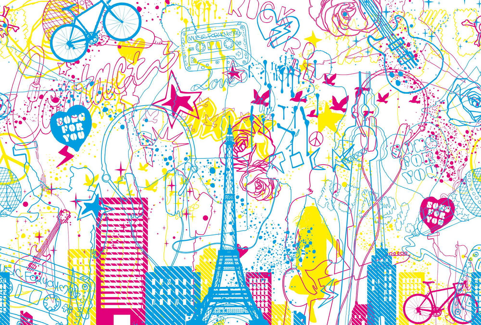 Architects Paper Fotobehang AP Digital Architects Paper Fotobehang AP Digital