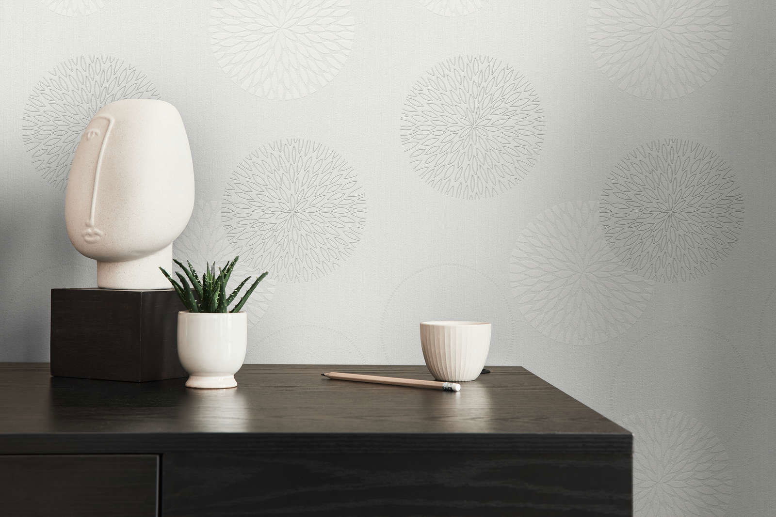 A.S. Création Wallpaper Shades of White