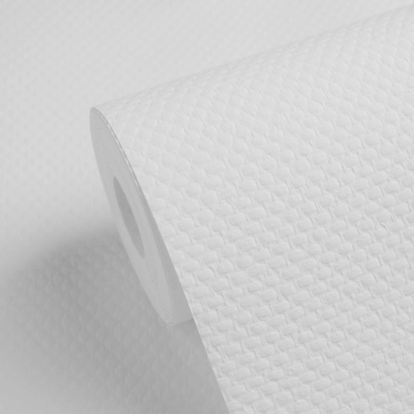 A.S. Création Wallpaper Designed in White