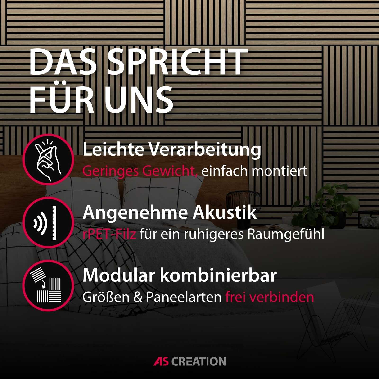 A.S. Création Wandpaneel Modular Wall