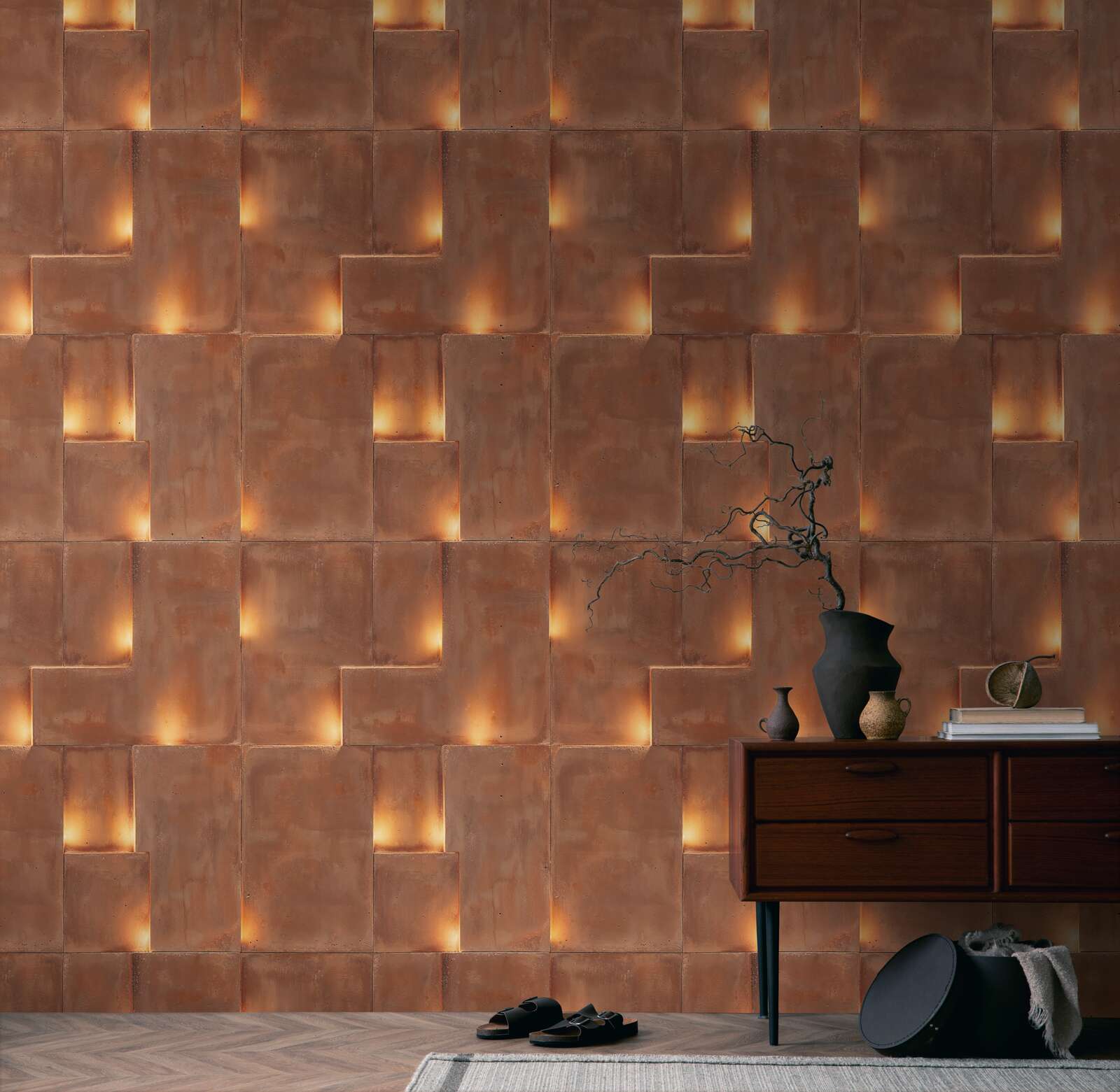 livingwalls Обои-панели Hot Spots