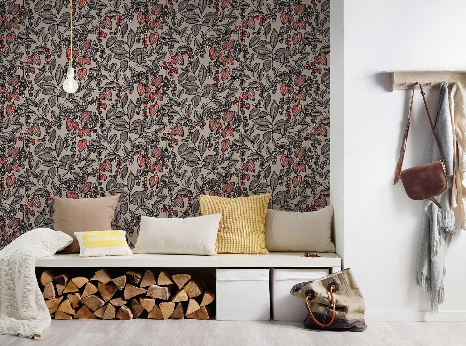 Architects Paper Wallpaper Floral Impression