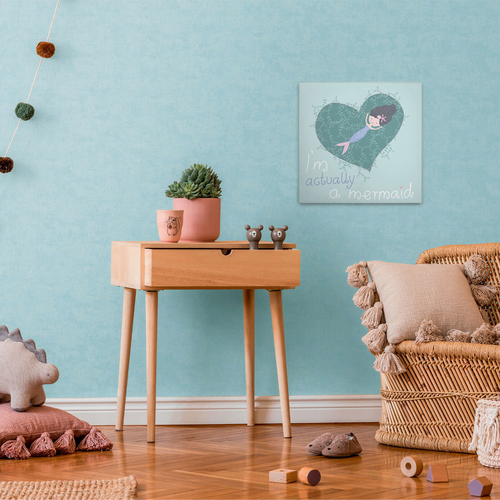 A.S. Création tableau sur toile Lilly & Luis