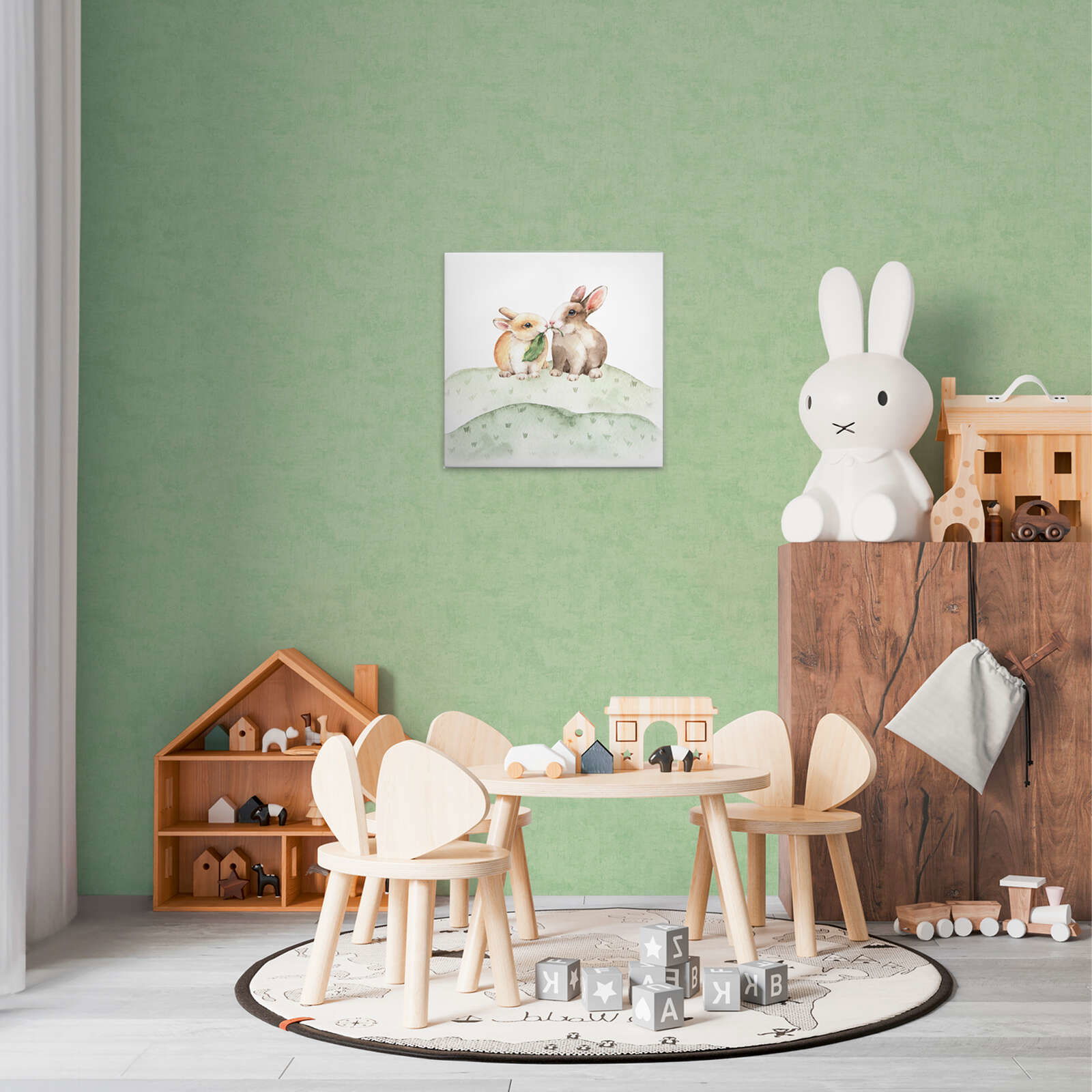 A.S. Création tableau sur toile Lilly & Luis